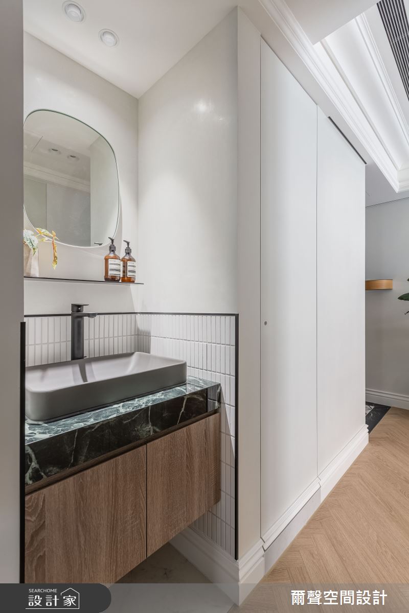 15坪新成屋(5年以下)＿澳客風浴室案例圖片＿爾聲空間設計＿爾聲_香培玉琢之11