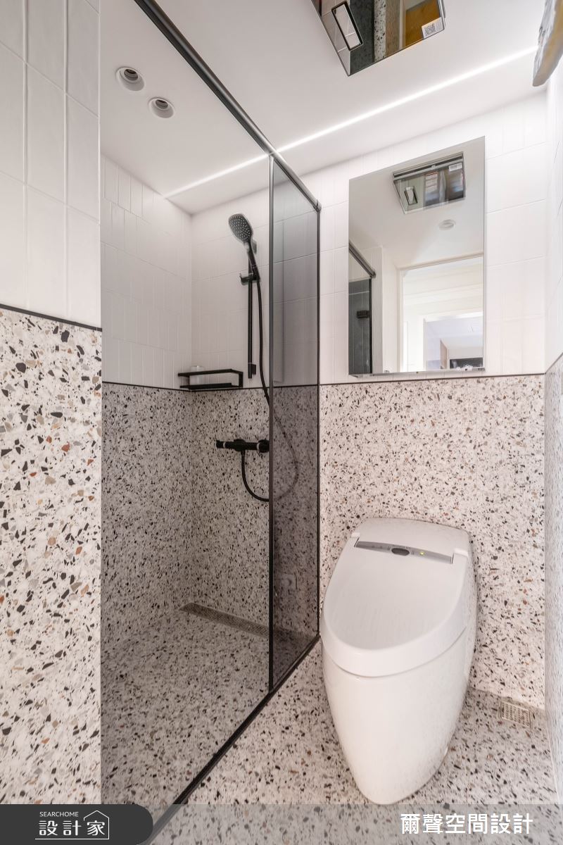 15坪新成屋(5年以下)＿澳客風浴室案例圖片＿爾聲空間設計＿爾聲_香培玉琢之14