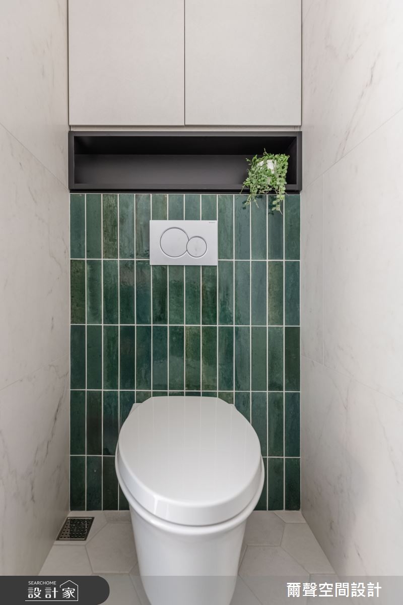 15坪新成屋(5年以下)＿澳客風浴室案例圖片＿爾聲空間設計＿爾聲_香培玉琢之16