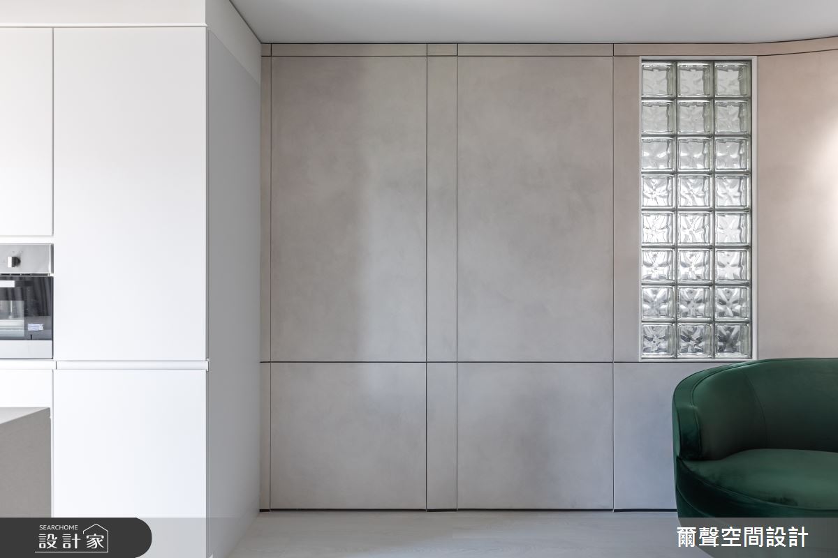 新成屋(5年以下)＿現代法式風客廳案例圖片＿爾聲空間設計＿爾聲_剛剛好之22