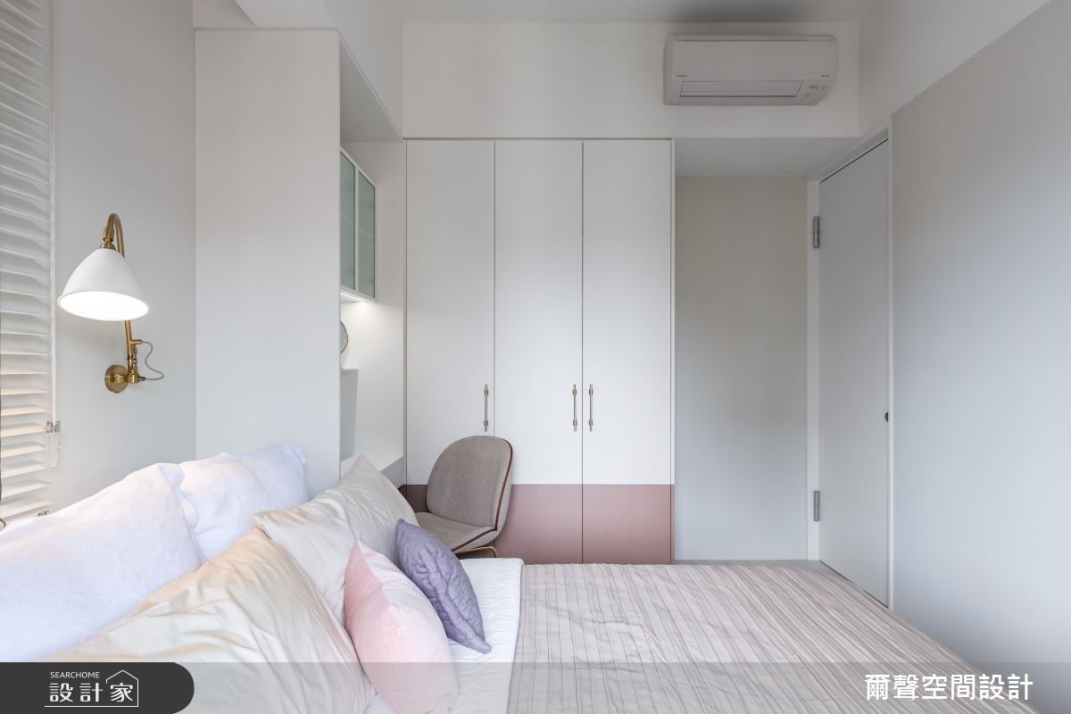 新成屋(5年以下)＿現代法式風臥室案例圖片＿爾聲空間設計＿爾聲_剛剛好之29