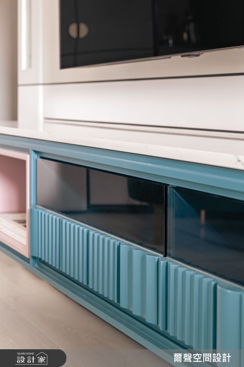 新成屋(5年以下)＿現代法式風客廳案例圖片＿爾聲空間設計＿爾聲_剛剛好之7