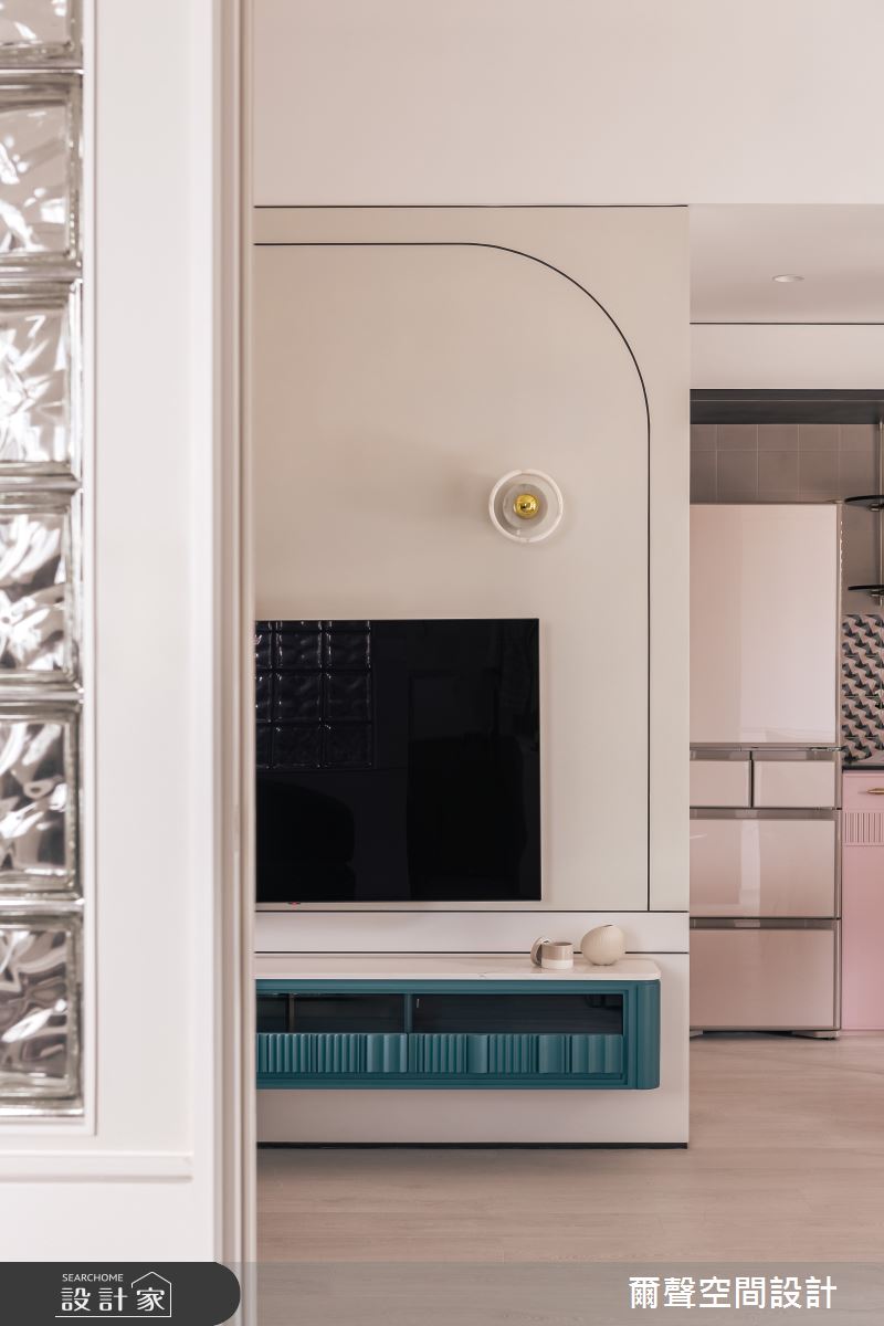 新成屋(5年以下)＿現代法式風客廳案例圖片＿爾聲空間設計＿爾聲_剛剛好之8