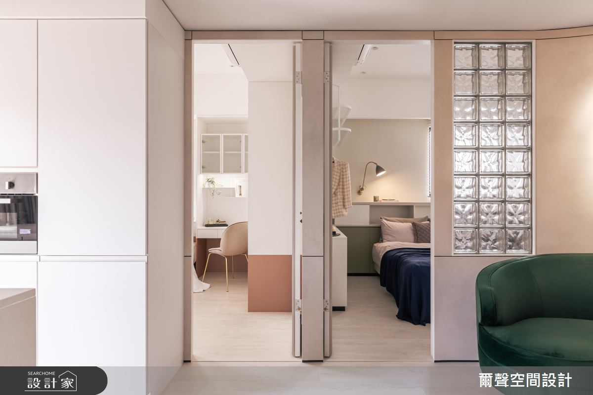 新成屋(5年以下)＿現代法式風客廳臥室案例圖片＿爾聲空間設計＿爾聲_剛剛好之23