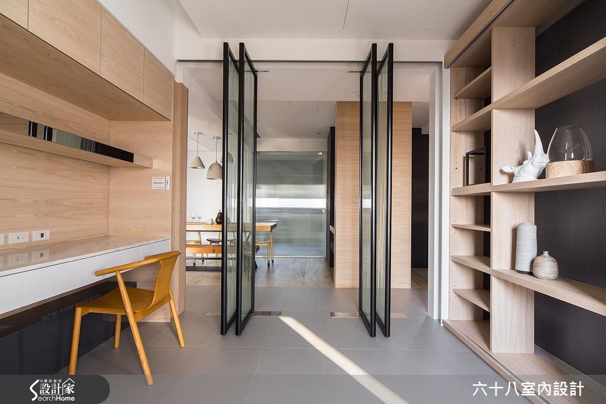 45坪新成屋(5年以下)＿混搭風書房案例圖片＿六十八室內設計有限公司＿六十八_01之9