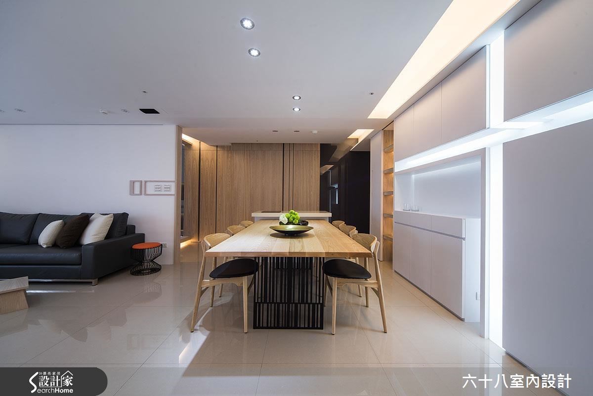 48坪新成屋(5年以下)＿混搭風餐廳案例圖片＿六十八室內設計有限公司＿六十八_02之5