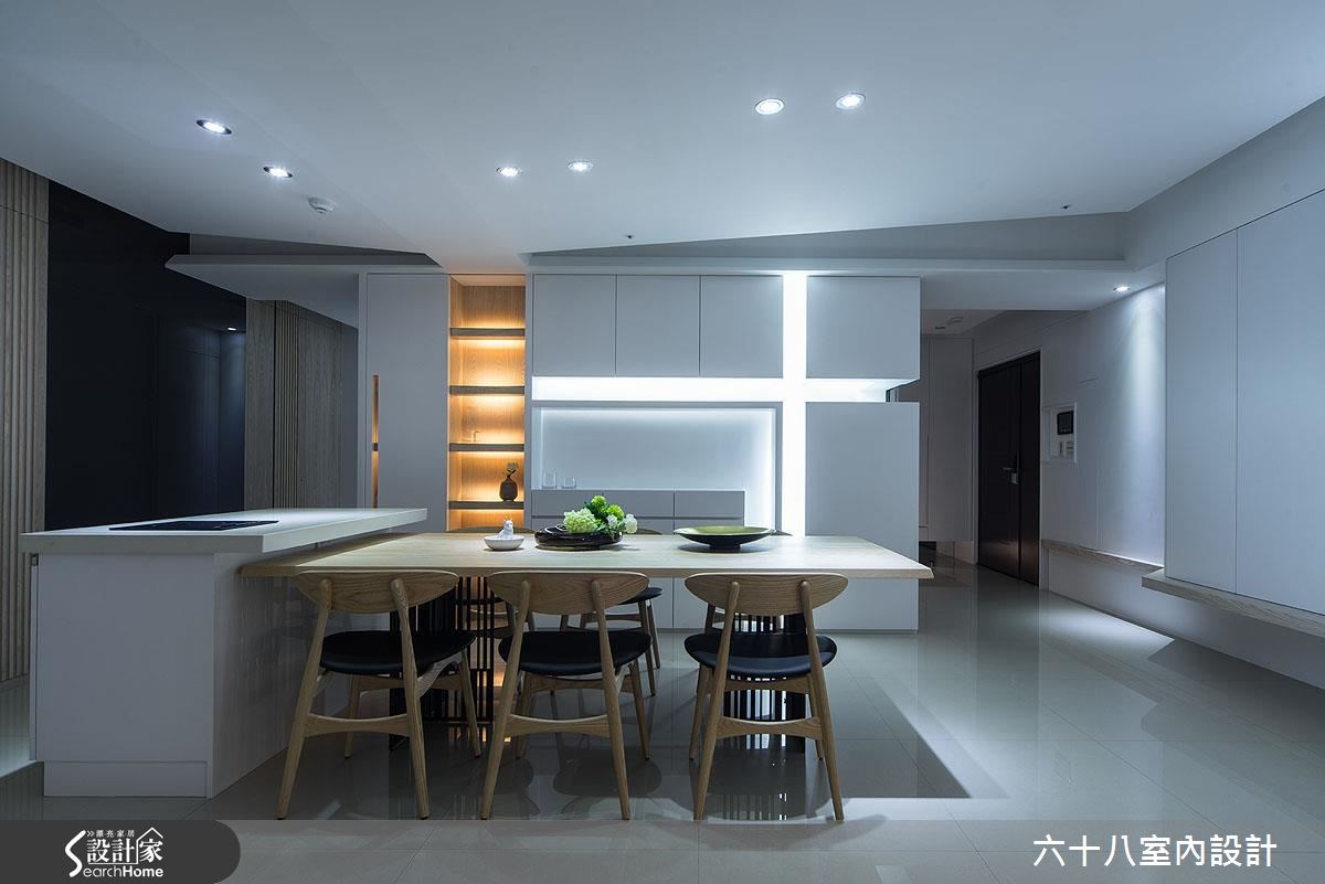 48坪新成屋(5年以下)＿混搭風吧檯案例圖片＿六十八室內設計有限公司＿六十八_02之9