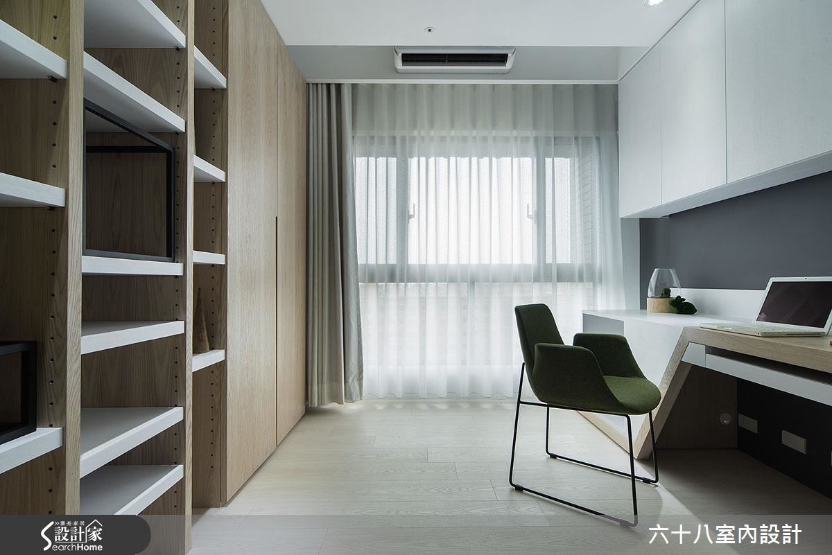 48坪新成屋(5年以下)＿混搭風書房案例圖片＿六十八室內設計有限公司＿六十八_02之11