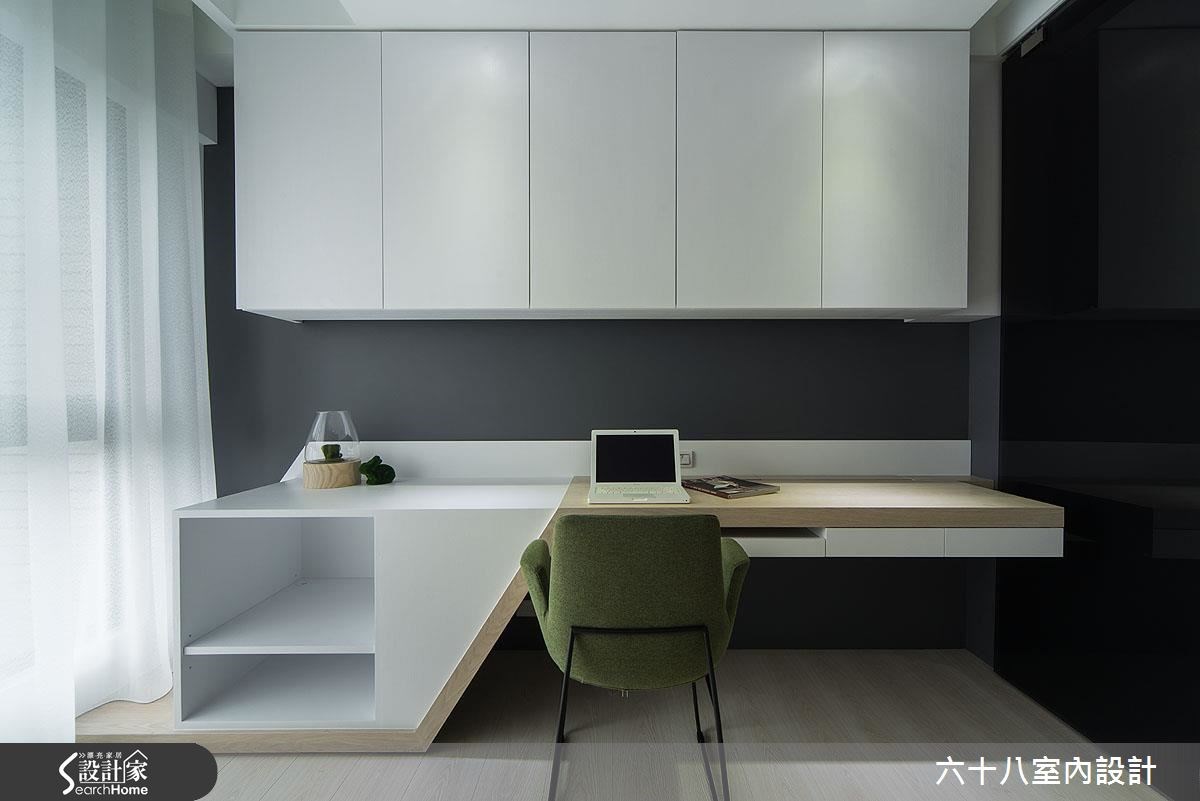 48坪新成屋(5年以下)＿混搭風書房案例圖片＿六十八室內設計有限公司＿六十八_02之13