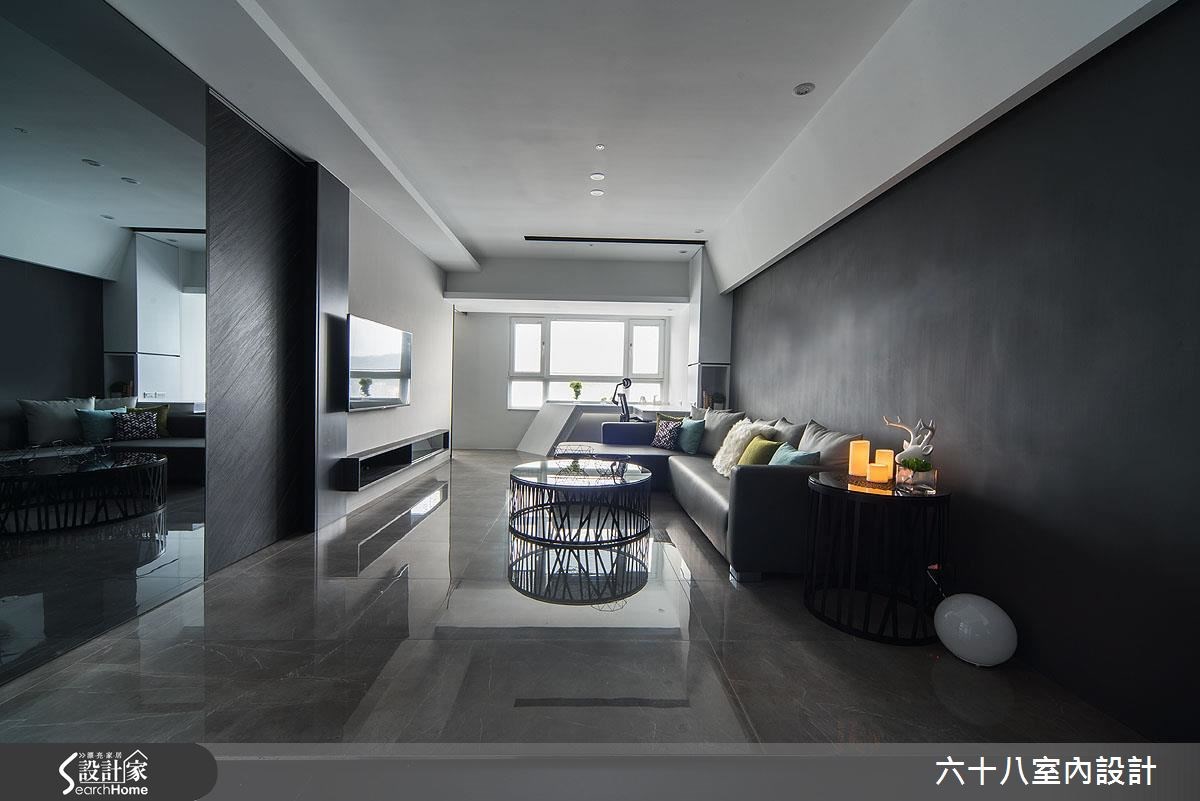15坪中古屋(5~15年)＿混搭風客廳案例圖片＿六十八室內設計有限公司＿六十八_03之1