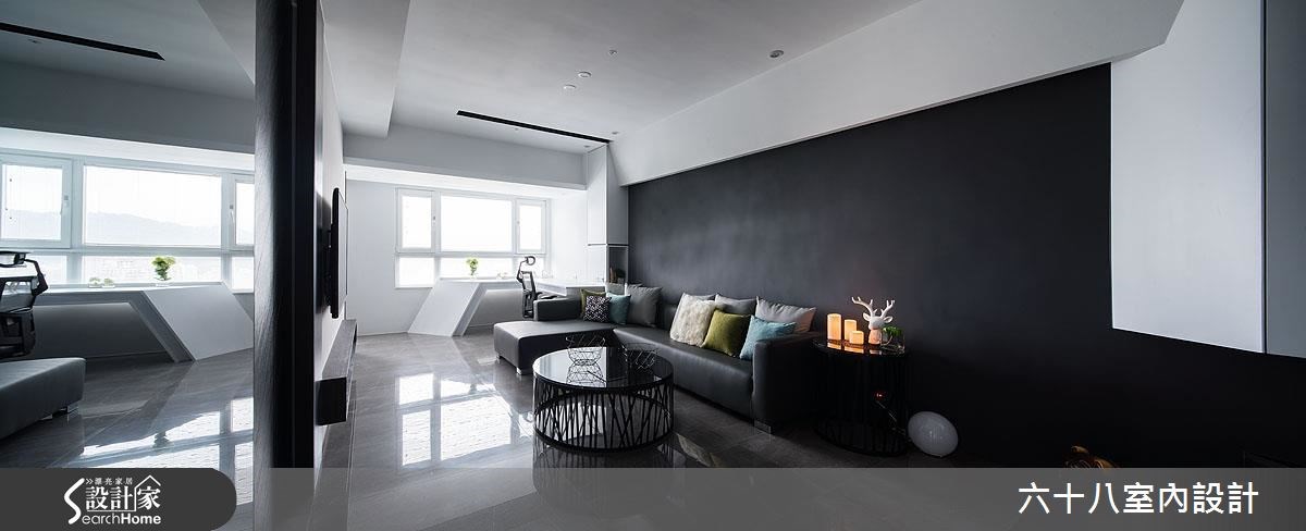 15坪中古屋(5~15年)＿混搭風客廳案例圖片＿六十八室內設計有限公司＿六十八_03之3