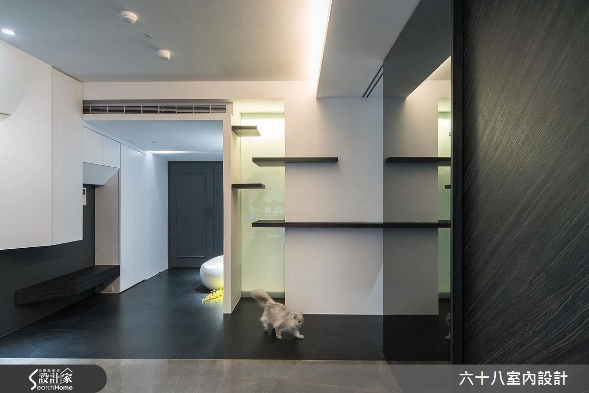 15坪中古屋(5~15年)＿混搭風玄關寵物案例圖片＿六十八室內設計有限公司＿六十八_03之13