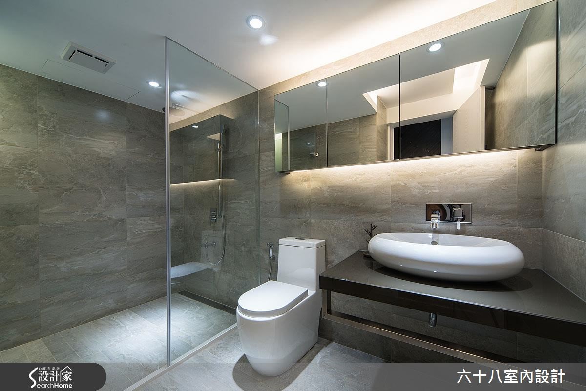 15坪中古屋(5~15年)＿混搭風浴室案例圖片＿六十八室內設計有限公司＿六十八_03之17