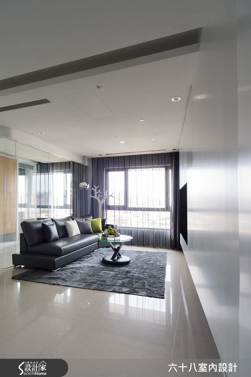 15坪預售屋＿混搭風客廳案例圖片＿六十八室內設計有限公司＿六十八_06之2