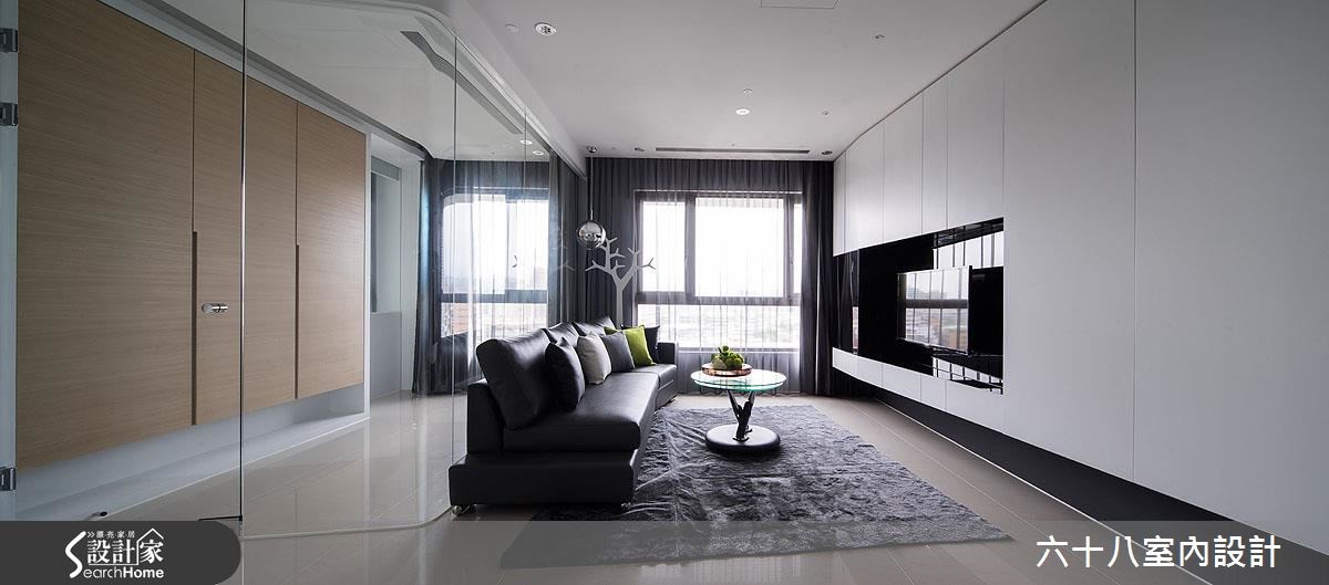 15坪預售屋＿混搭風客廳案例圖片＿六十八室內設計有限公司＿六十八_06之5