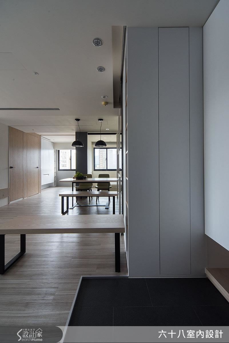 23坪老屋(16~30年)＿混搭風玄關案例圖片＿六十八室內設計有限公司＿六十八_07之1