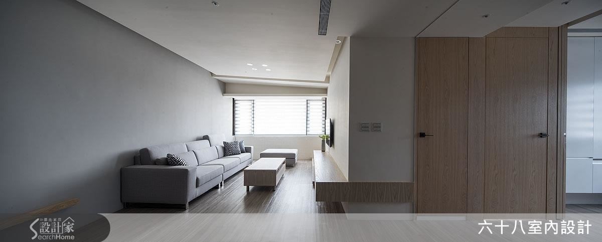 23坪老屋(16~30年)＿混搭風客廳走廊案例圖片＿六十八室內設計有限公司＿六十八_07之5