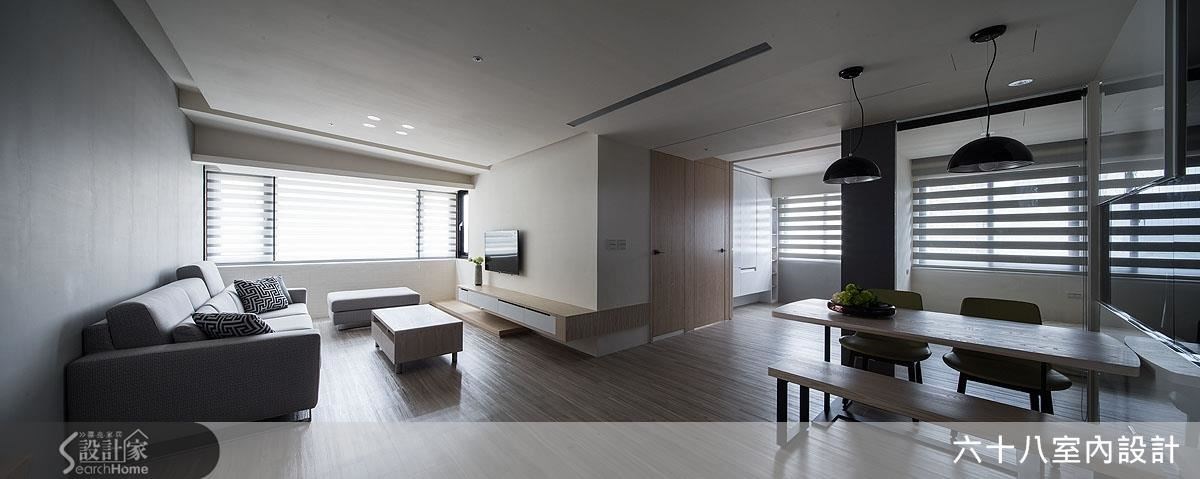 23坪老屋(16~30年)＿混搭風客廳案例圖片＿六十八室內設計有限公司＿六十八_07之7