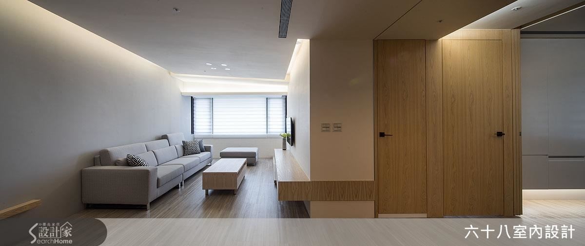 23坪老屋(16~30年)＿混搭風客廳走廊案例圖片＿六十八室內設計有限公司＿六十八_07之8