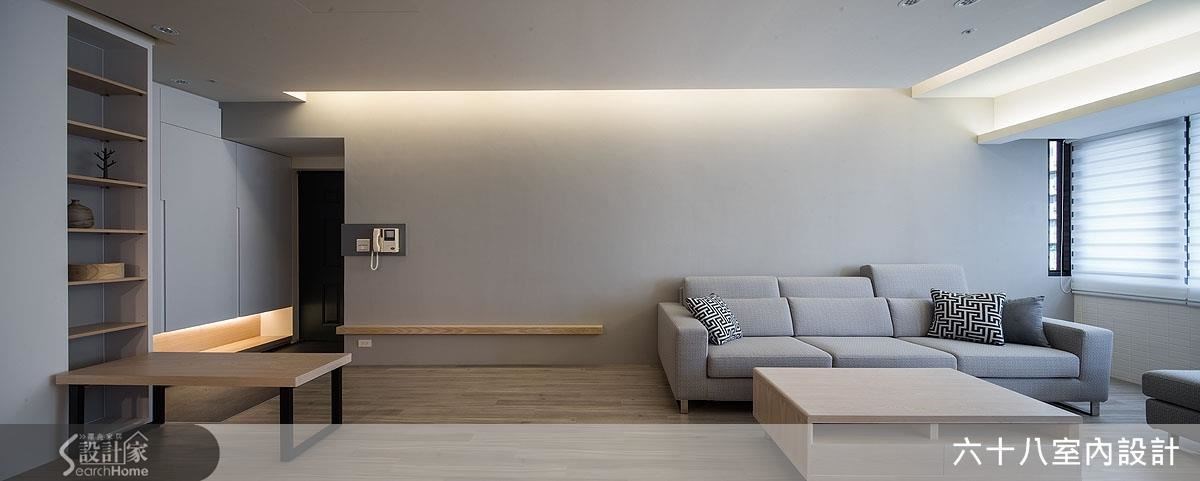 23坪老屋(16~30年)＿混搭風玄關客廳案例圖片＿六十八室內設計有限公司＿六十八_07之9