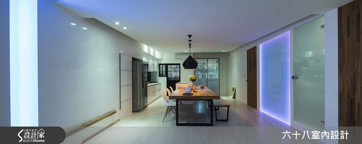 32坪中古屋(5~15年)＿混搭風餐廳廚房案例圖片＿六十八室內設計有限公司＿六十八_08之17