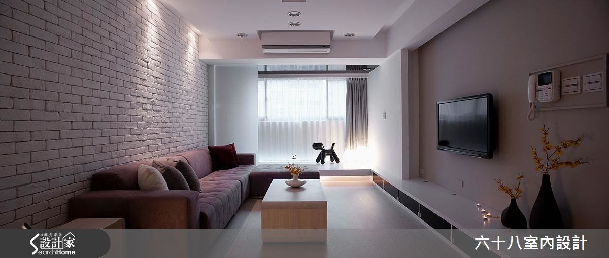 26坪新成屋(5年以下)＿混搭風客廳案例圖片＿六十八室內設計有限公司＿六十八_09之2