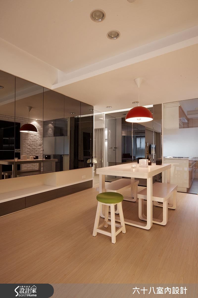 26坪新成屋(5年以下)＿混搭風餐廳案例圖片＿六十八室內設計有限公司＿六十八_09之7