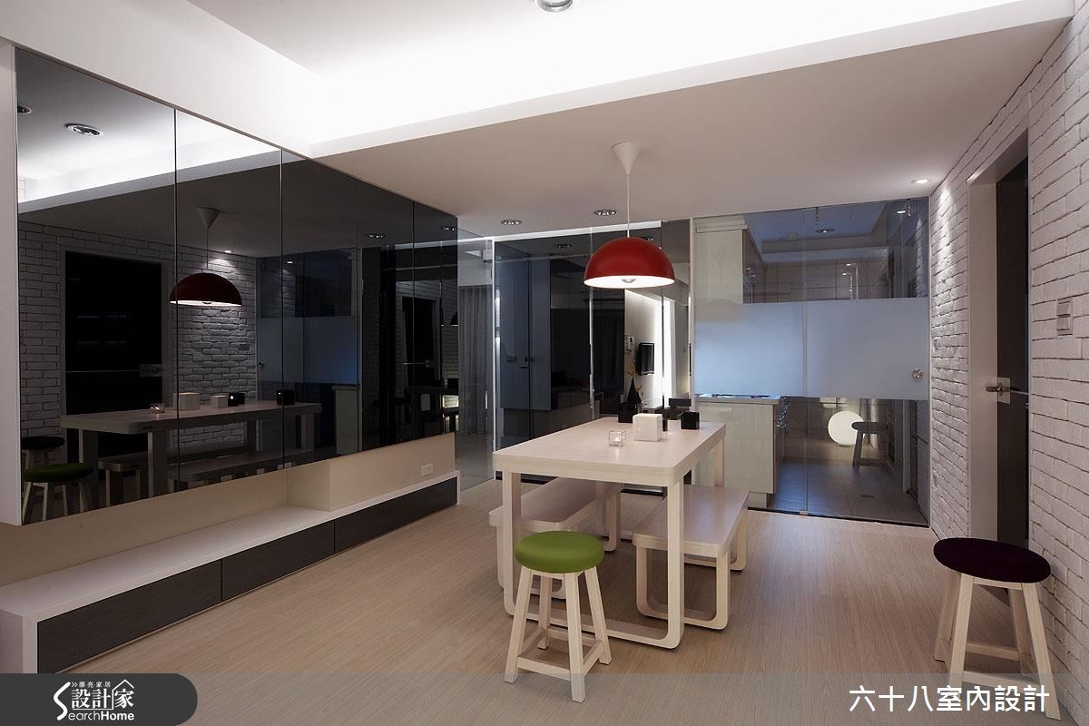 26坪新成屋(5年以下)＿混搭風餐廳案例圖片＿六十八室內設計有限公司＿六十八_09之10
