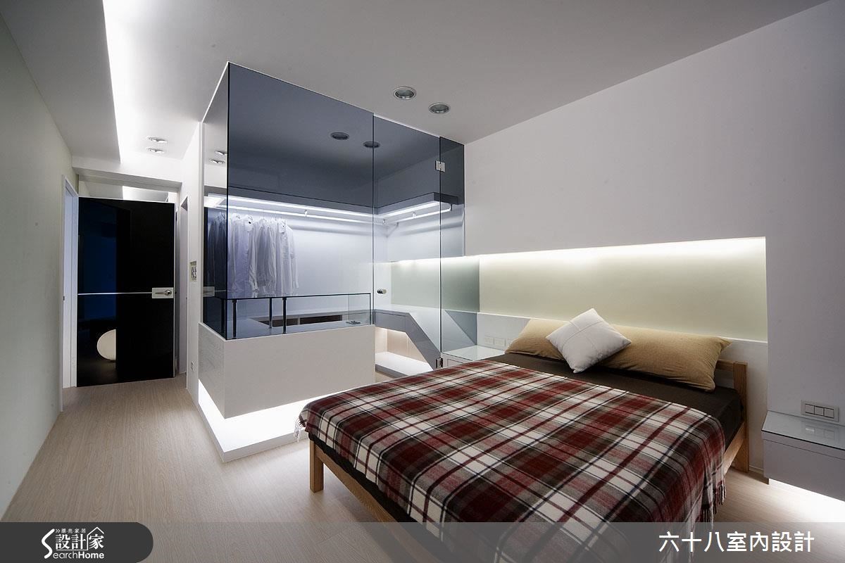 26坪新成屋(5年以下)＿混搭風臥室更衣間案例圖片＿六十八室內設計有限公司＿六十八_09之14
