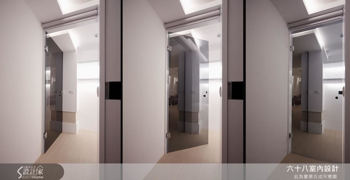 26坪新成屋(5年以下)＿混搭風走廊案例圖片＿六十八室內設計有限公司＿六十八_09之13
