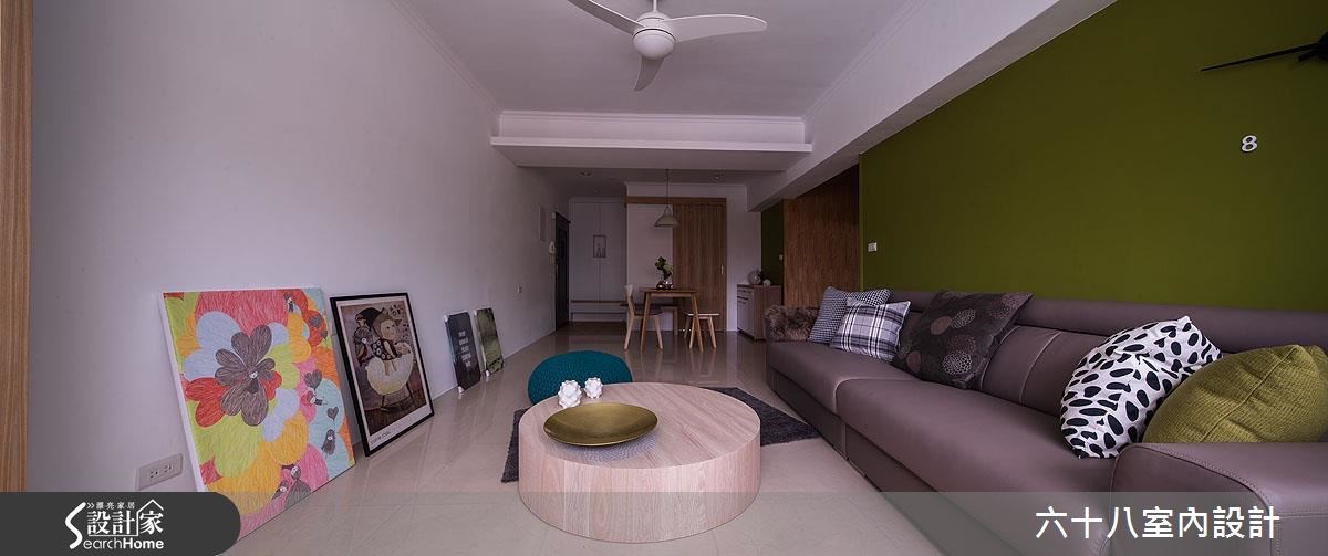 30坪中古屋(5~15年)＿混搭風客廳案例圖片＿六十八室內設計有限公司＿六十八_10之12