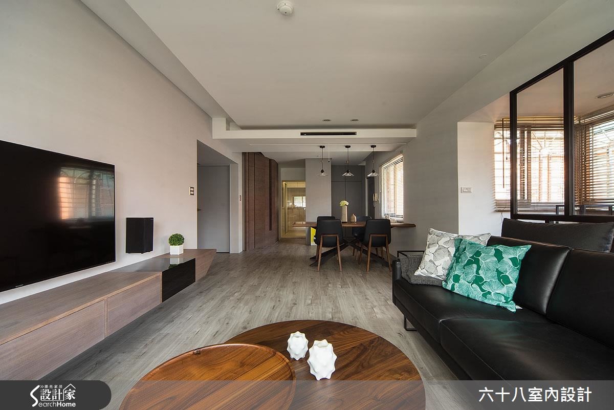 29坪中古屋(5~15年)＿工業風客廳餐廳案例圖片＿六十八室內設計有限公司＿六十八_11之8