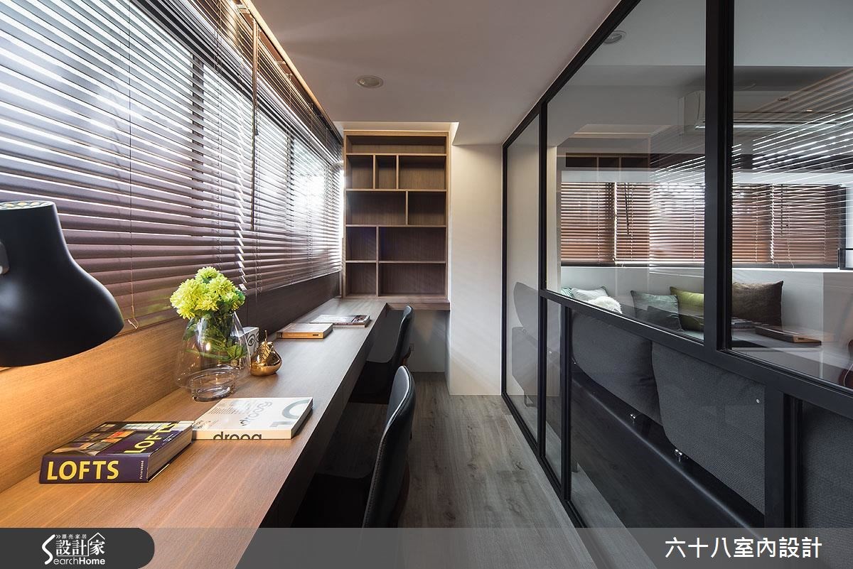 29坪中古屋(5~15年)＿工業風書房案例圖片＿六十八室內設計有限公司＿六十八_11之15