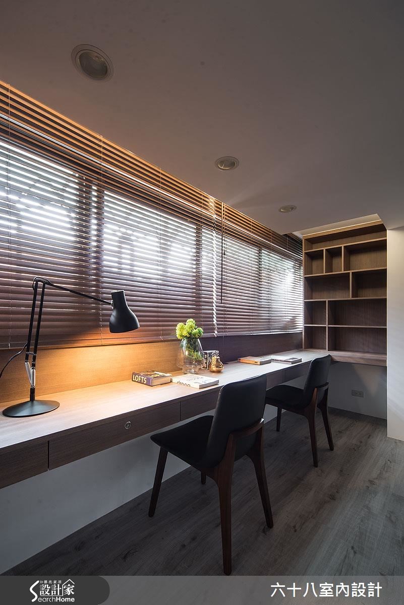 29坪中古屋(5~15年)＿工業風書房案例圖片＿六十八室內設計有限公司＿六十八_11之16