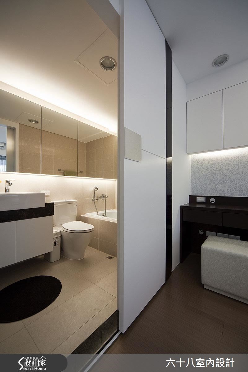 26坪新成屋(5年以下)＿混搭風浴室案例圖片＿六十八室內設計有限公司＿六十八_12之13