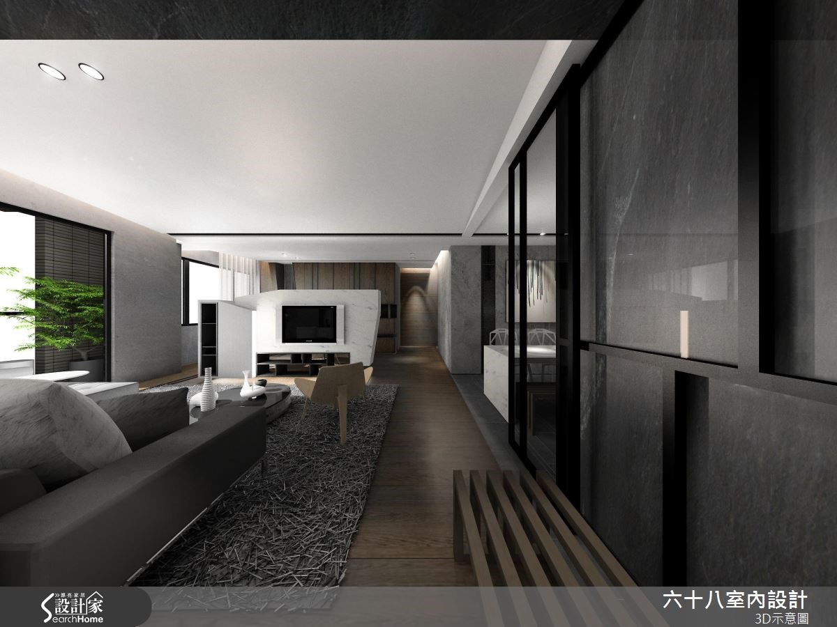 42坪新成屋(5年以下)＿混搭風案例圖片＿六十八室內設計有限公司＿六十八_14之1