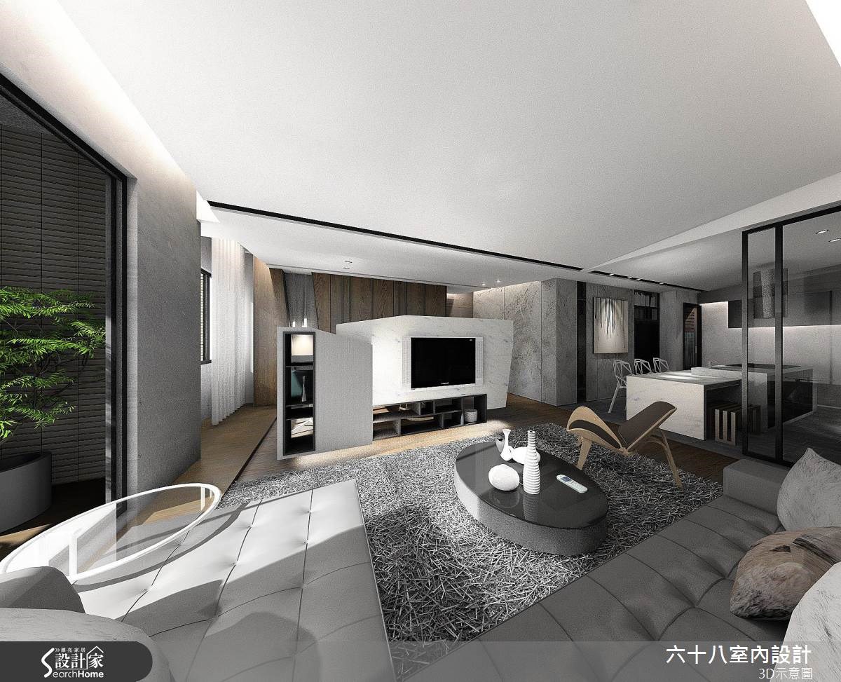 42坪新成屋(5年以下)＿混搭風案例圖片＿六十八室內設計有限公司＿六十八_14之4