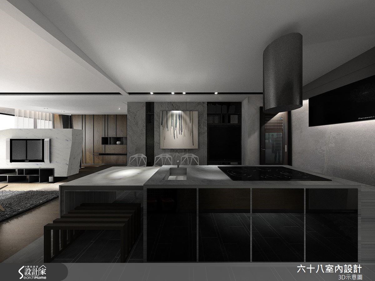 42坪新成屋(5年以下)＿混搭風案例圖片＿六十八室內設計有限公司＿六十八_14之7