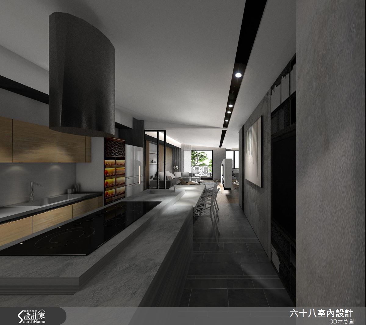 42坪新成屋(5年以下)＿混搭風案例圖片＿六十八室內設計有限公司＿六十八_14之8