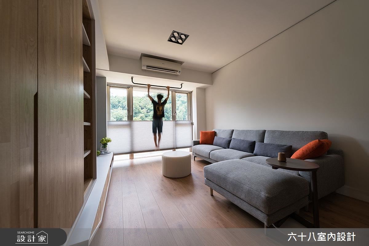 27坪中古屋(5~15年)＿休閒風案例圖片＿六十八室內設計有限公司＿六十八_16之6