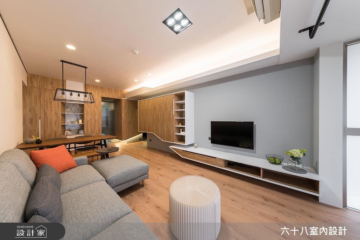 27坪中古屋(5~15年)＿休閒風案例圖片＿六十八室內設計有限公司＿六十八_16之8