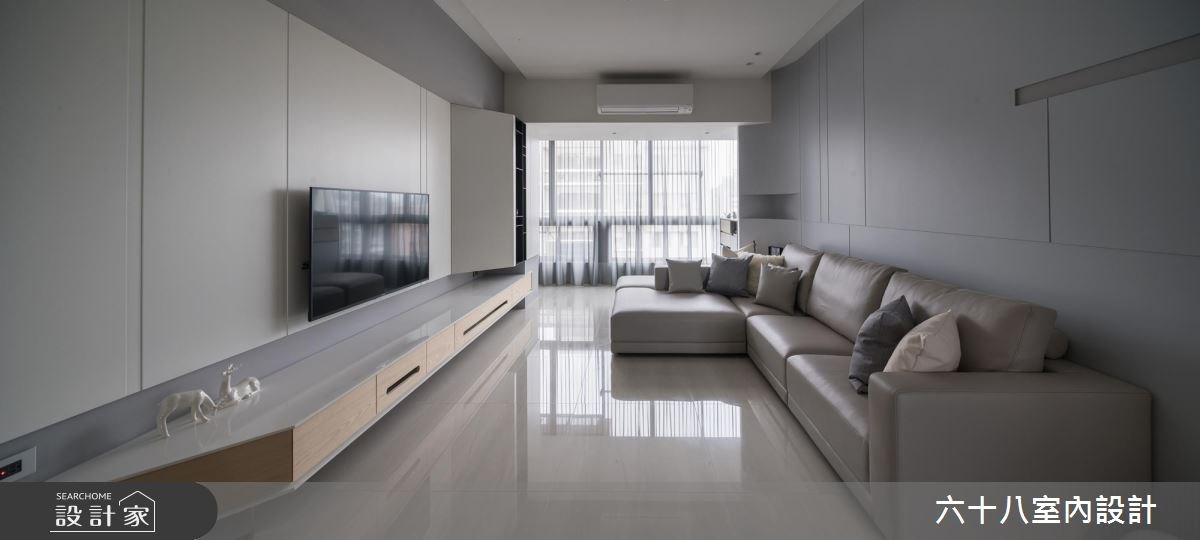 35坪中古屋(5~15年)＿混搭風案例圖片＿六十八室內設計有限公司＿六十八_18之1