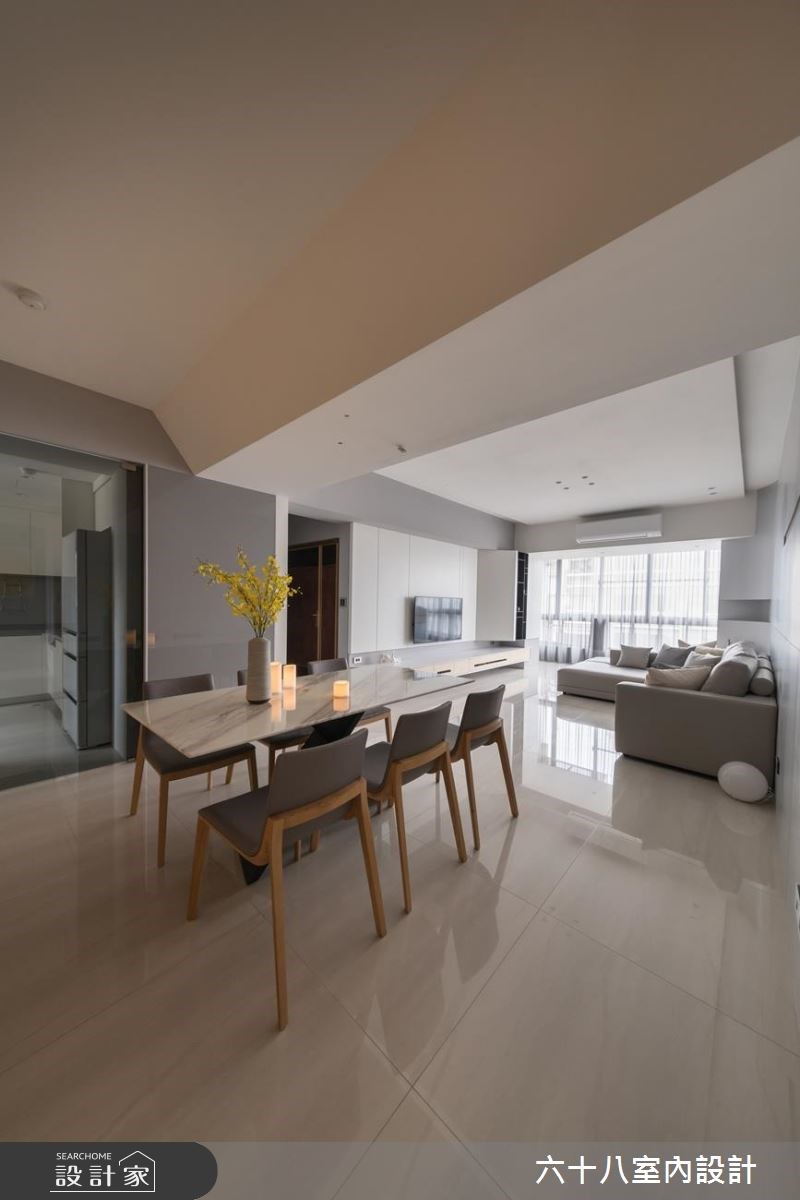 35坪中古屋(5~15年)＿混搭風案例圖片＿六十八室內設計有限公司＿六十八_18之6