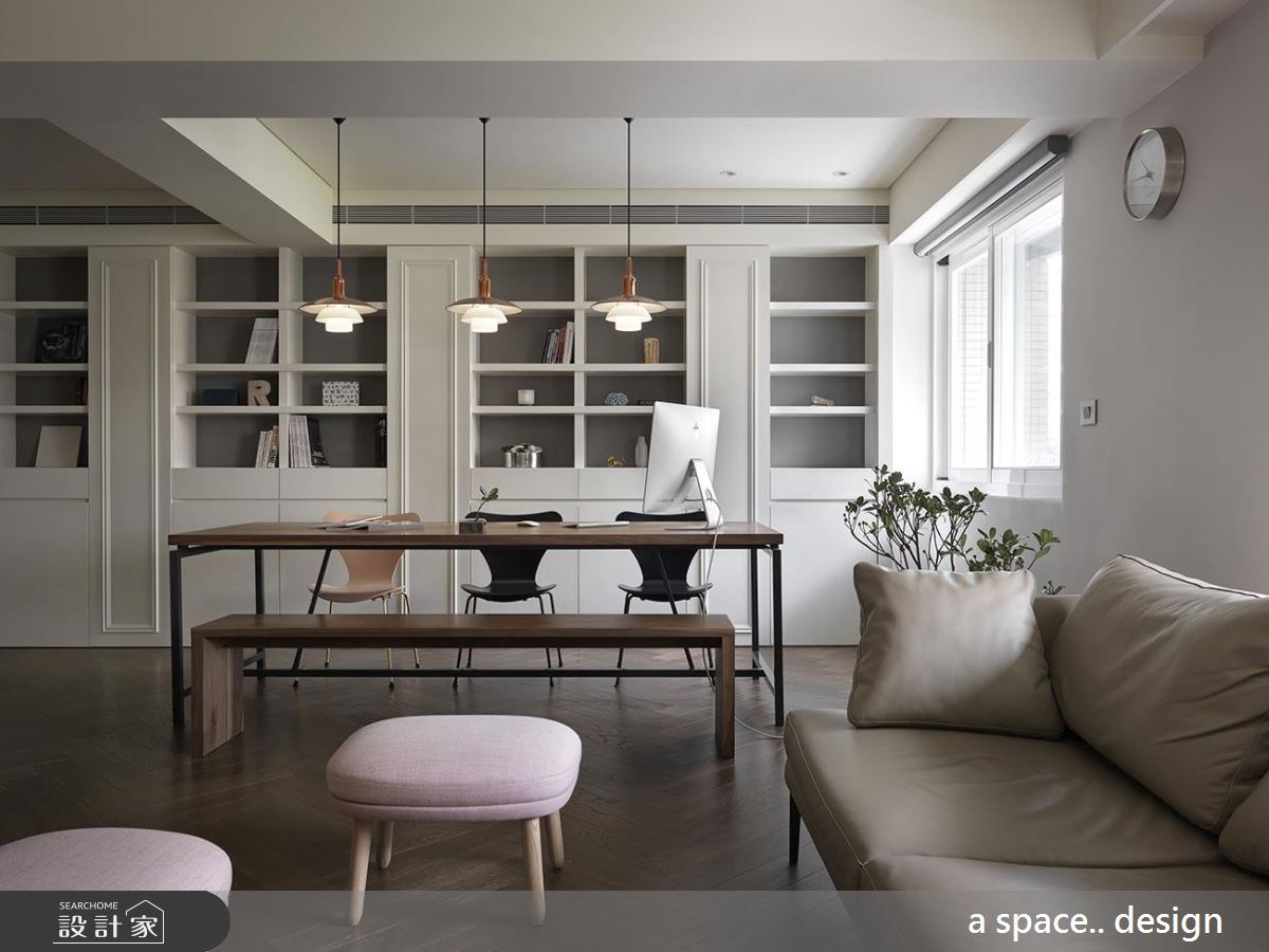 50坪中古屋(5~15年)＿現代風工作區案例圖片＿a space..design/一個空間設計＿a space.._18之8