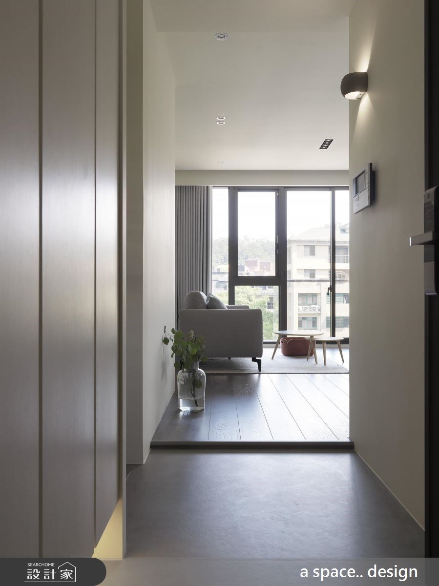 25坪新成屋(5年以下)＿北歐風玄關案例圖片＿a space..design/一個空間設計＿a space.._20之1