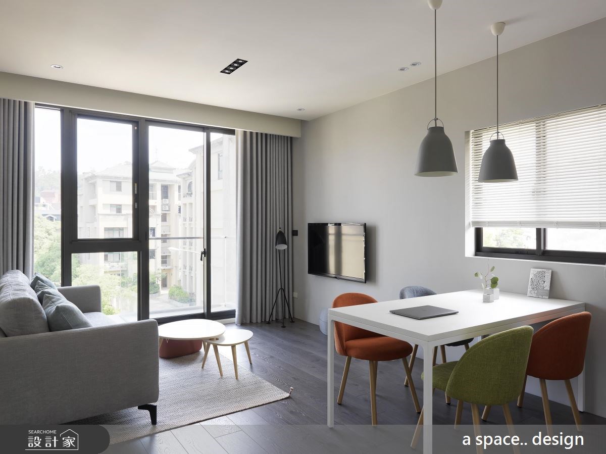 25坪新成屋(5年以下)＿北歐風餐廳案例圖片＿a space..design/一個空間設計＿a space.._20之4