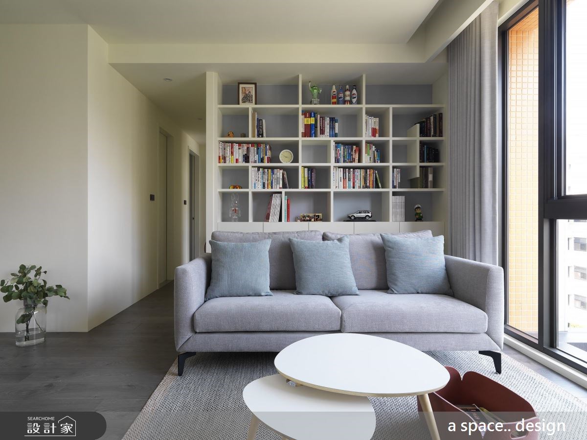 25坪新成屋(5年以下)＿北歐風客廳案例圖片＿a space..design/一個空間設計＿a space.._20之9