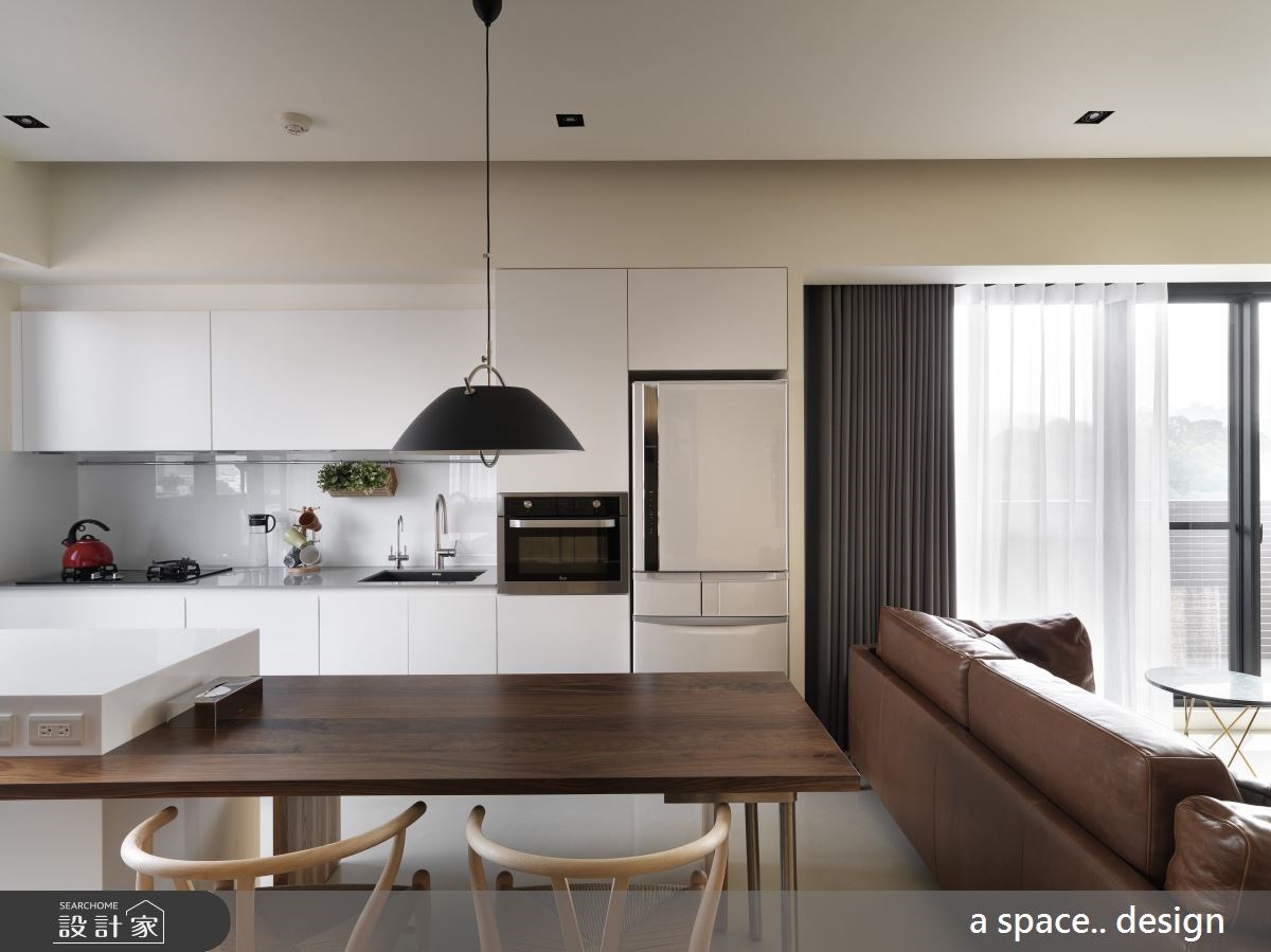 35坪老屋(16~30年)＿北歐風餐廳案例圖片＿a space..design/一個空間設計＿a space.._21之9