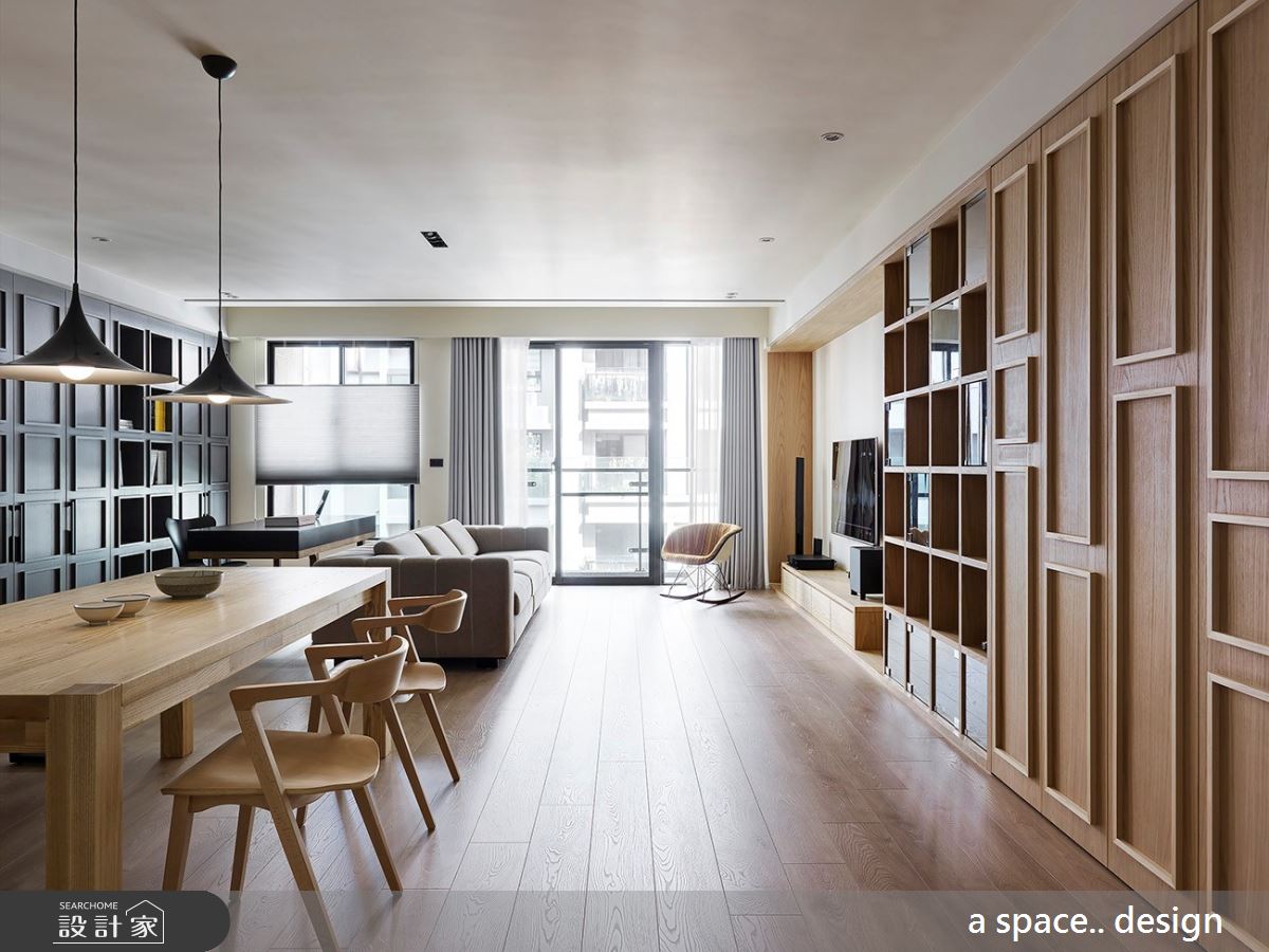 45坪新成屋(5年以下)＿北歐風案例圖片＿a space..design/一個空間設計＿a space.._22之3
