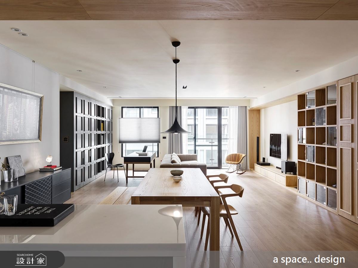 45坪新成屋(5年以下)＿北歐風案例圖片＿a space..design/一個空間設計＿a space.._22之8